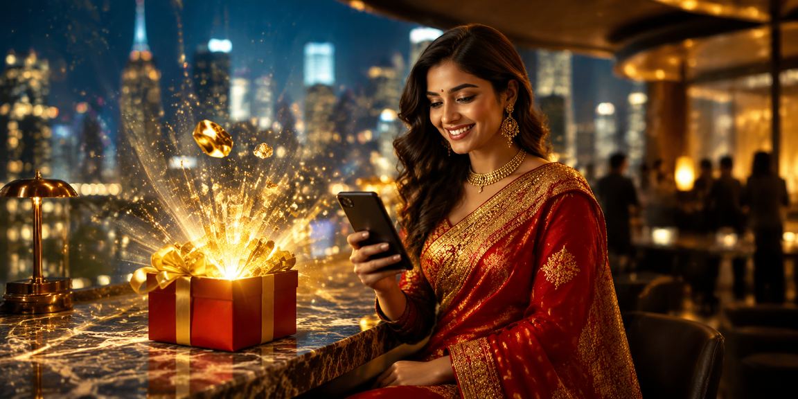 VIP member making mobile payment with ease in India