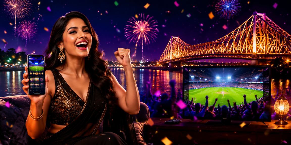 User enjoying mobile casino in Kolkata